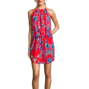 Ali Ro red floral dress - Size 6